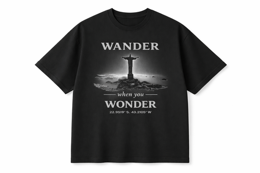 WANDER—Rio de Janeiro Coordinates Tee