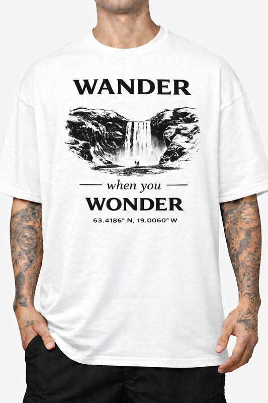 WANDER—Iceland Skógafoss Tee