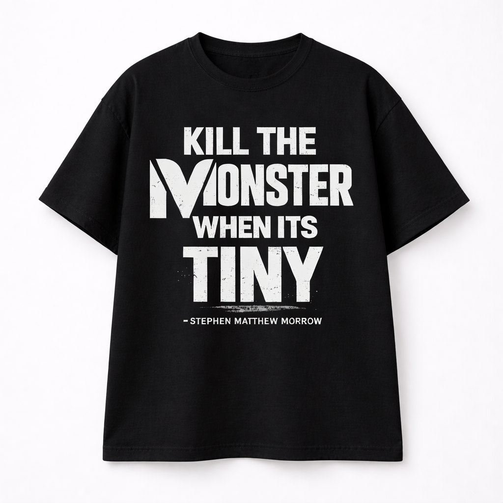 Kill The Monster— Procrastination Tee