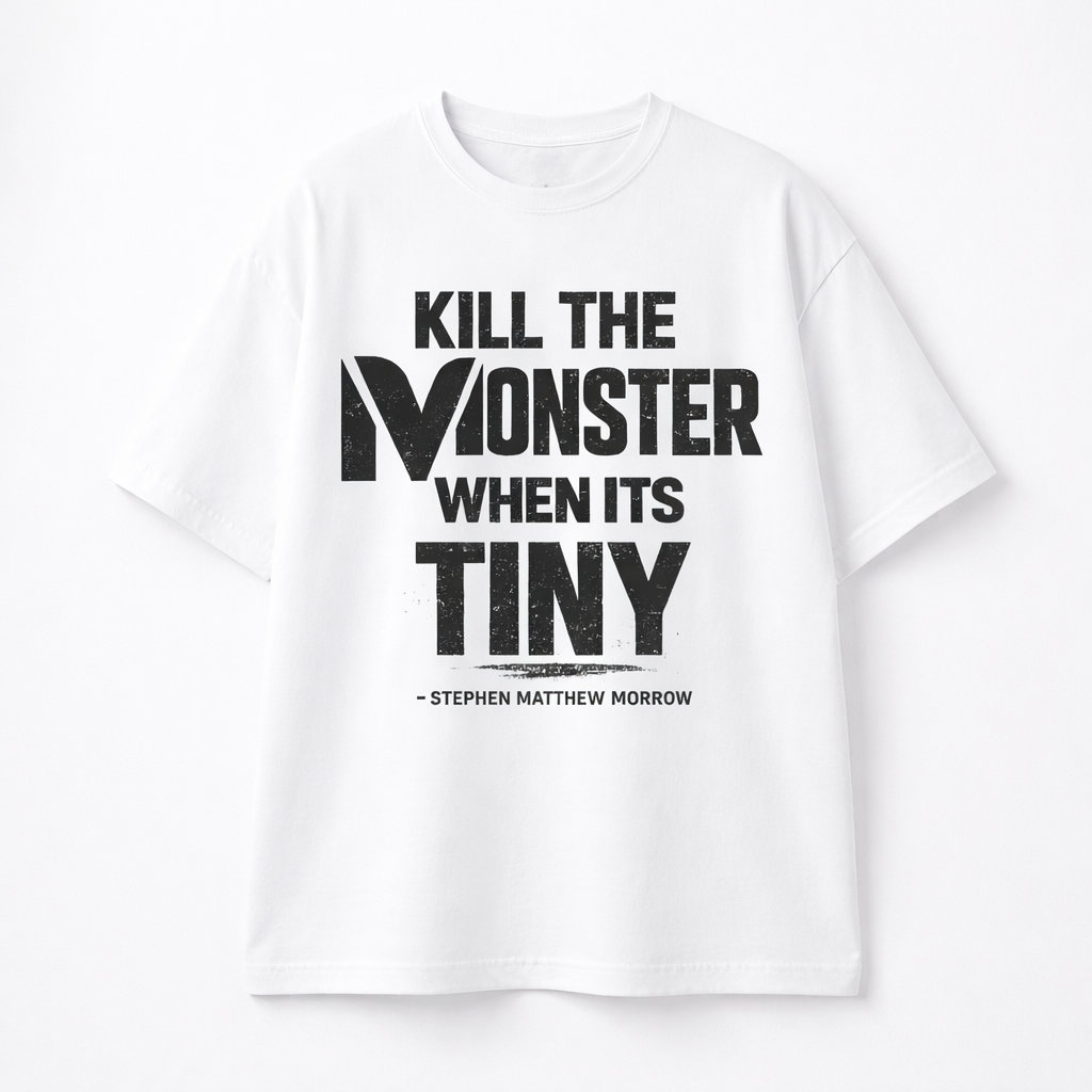 Kill The Monster— Procrastination Tee