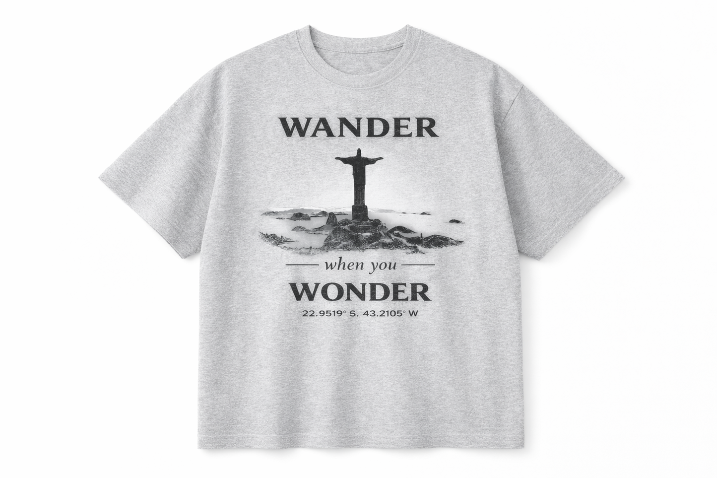 WANDER—Rio de Janeiro Coordinates Tee