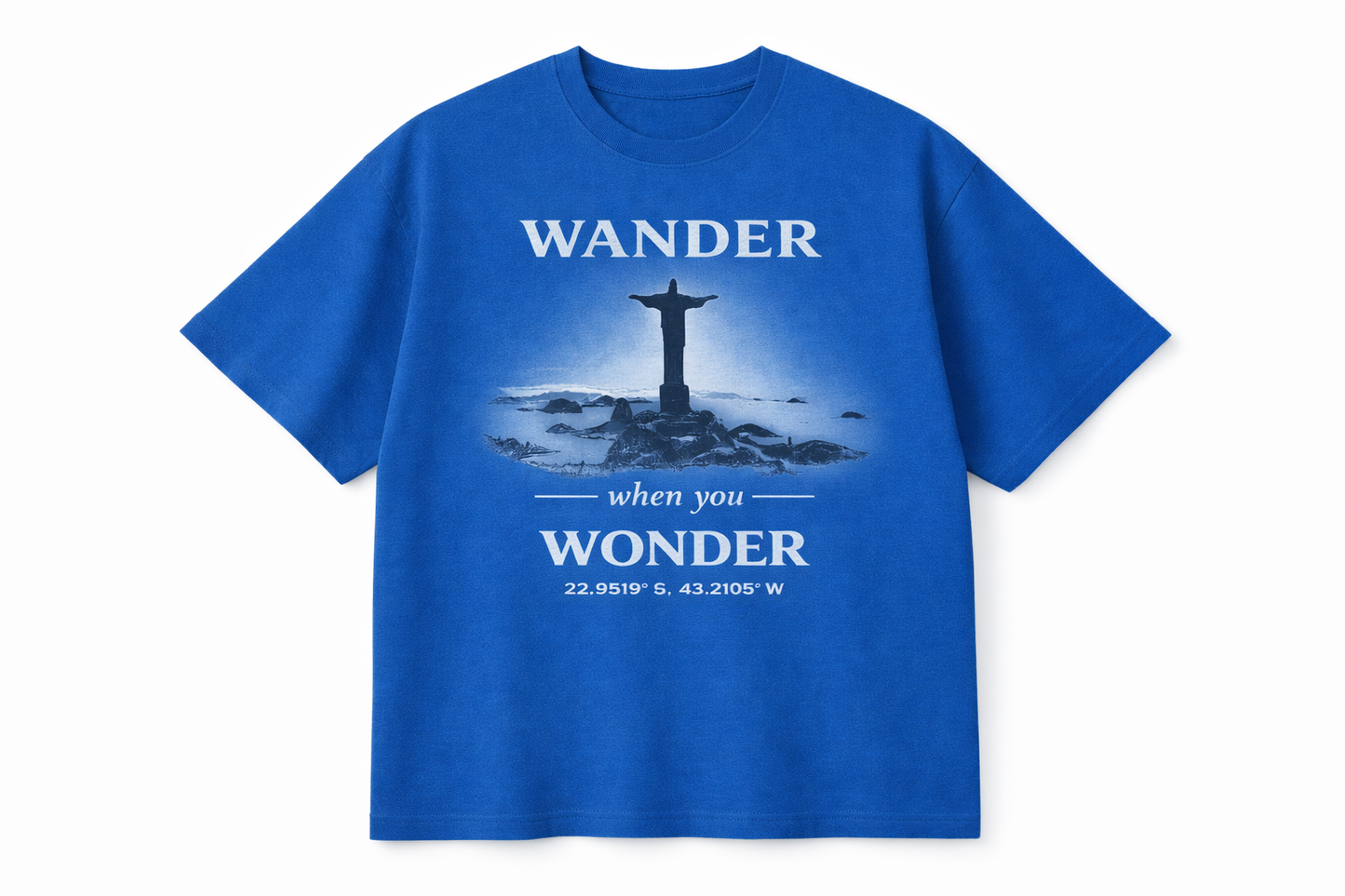 WANDER—Rio de Janeiro Coordinates Tee