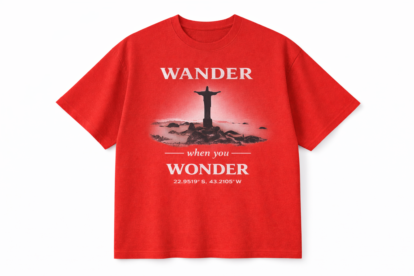 WANDER—Rio de Janeiro Coordinates Tee